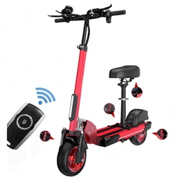 H-CAR Electric Scooter H-CAR QW Electric Scooters with Seat, 55KM Long-Range, 500w High Power Motor, E-Scooter with LCD-display, Convenient and Fast Commuting, Max Speed 55km / h, with 10inch Tire OH