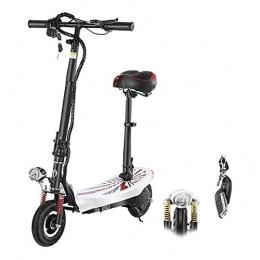 Hammer Electric Scooter Hammer All-Terrian Electric Scooter with Seat, Range Battery Foldable and Portable Design, Adult Electric Scooter Commuter Scooter，Super Light Kick Scooter with Light and Display