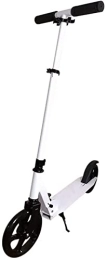 HAO DAMAI Scooter HAO DAMAI Two-Wheeled Scooter is Suitable for Beginners to Load Electric Scooters for Adults Scooter (Color : White)