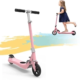 HappyBoard Electric Scooter HappyBoard HST Q3 Electric Scooter Height Adjustable Smart E Scooter Kick Scooter Stunt Scooter 100 W | 25.2V 0.9A Battery | 6 km / h for Kids (Pink)