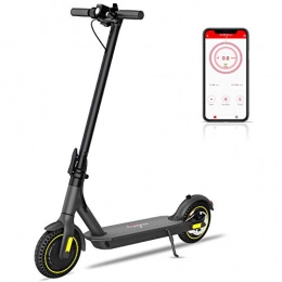 happyrun Scooter Happyrun 10 inch Electric Scooter with Honeycomb Tire, 35km battery Life, 350W Motor, Lightweight and Foldable Scooter, Bluetooth APP Control for Adults