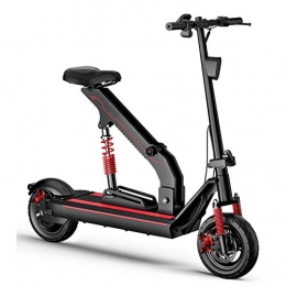 Helmets Electric Scooter Helmets Foldable Electric Scooter 400W Motor, Three Speed Modes, Top Speed 35km / h, Endurance 120km, Dual Disc Brakes, 200kg Load, 10-inch Explosion-proof Tires