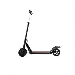 HENGSEN Electric Scooter HENGSEN Foldable Electric Scooter, E-Scooter 350 W with 30 Kilometers LCD Display Maximum Speed 30 Km / H Rear Tire Non-Slip, Black