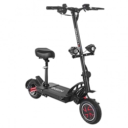 Hiboy  Hiboy Titan Pro Electric Scooter with Seat 37.5 Mph - 2400W （1200W * 2） motor, 10'' Inflatable Tyres, Range up to 45 Miles, Folding Offroad Electric Scooter for Adults