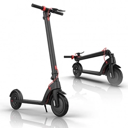 HIMAPETTR Electric Kick Scooter, 8.5" Foldable Commuting Scooter, 36V/6.0AH Battery Up to 30KM Long-Range, Powerful 350W Motor, Bearing Weight 300KG