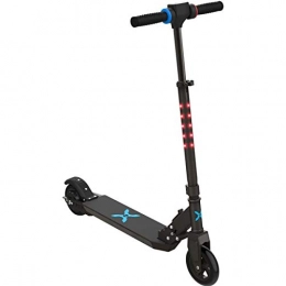 Hover-1 Scooter HOVER-1 Unisex-Youth Comet Electric Scooter w / Multi-color LED Headlight 10 MPH Speed, 150 lbs Weight, 5 Miles Max Distance, Black