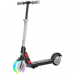 HOVERFLY Electric Scooter HOVERFLY Electric Scooter for Kids 6-12, 150W Motor E-scooter, 6" LED Luminous Front Wheel and 3 Adjustable Heights, 25.2V / 2.6Ah Lithium Battery, Kids Scooter for boys and girls, up to 55kg-GKS LUMIOS