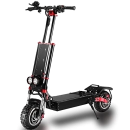  Scooter HWWH Electric Scooter Adult Double Motor Offroad Electric Scooter Adult E Scooter Frame Made of Aviation Aluminium Double Suspension 11 Inch Off-Road Tyres 60 V 38 Ah Lithium Battery 200 kg Load