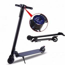 HYSK Electric Scooters for Adult With Shock Absorbers, Folding Electric Scooter, 350W Motor, Max Speed 16 MPH, Digital HD Waterproof Dashboard, 5.5 Inch/6 Inch 6 inch