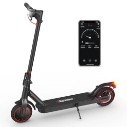 iScooter Electric Scooter IScooter Electric Scooter, i9 Electric Scooter Adults, 8.5”Solid Tires, 30km Range, 3 Speed Mode, Foldable Electric Scooters with APP, Double Braking System for Adults and Teens