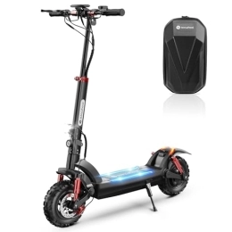 isinwheel Scooter isinwheel Electric Scooter, 11" Electric Scooters Adult Off-road Tires, 45 km Long Range Adult Electric Scooter, 3 Speed Modes with Smart LCD Display Fast E-Scooter