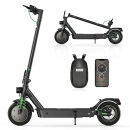 isinwheel Scooter isinwheel Electric Scooter Adult 10 inch Tires, Max 45km Long Range, App Control, E-Scooter 500W Motor, 10AH Battery, 2 Speed Modes, Doual Braking System
