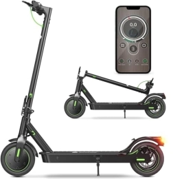isinwheel Electric Scooter isinwheel Electric Scooter, Peak 500W Electric Scooters Adult 8.5 Inches Pneumatic Tires, 30 km Long Range, 36V 7.5Ah Fast E-Scooter, 3 Speed Modes with APP Control