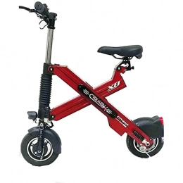 J&LILI Scooter J&LILI Roller Electric Bicycles Foldable Electric Scooter, 500 W Top Performance Single Motor Maximum Speed 100 Miles Per Hour 60 V 20 AH 18650 WH Battery Battery, Red, 90~100Km