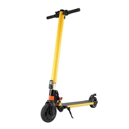 J&Z Scooter J&Z Foldable Electric Scooter for Adult Lightweight Electric Scooters, The Top Speed Is 20Km / H Maximum Load 100Kg LCD Display for Outdoor, 30~40KM, Yellow