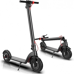 JINPENGRAN Scooter, adult electric scooter, detachable battery, maximum speed 25km/h, 8.5 inch dual density tires, foldable and portable commuter adult electric scooter