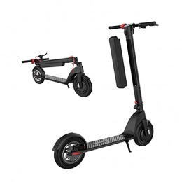 JINPENGRAN Electric Scooter JINPENGRAN Scooter electric scooter, upgraded removable battery, maximum speed 25km, 10 inch tires, foldable and portable electric scooter, suitable for adults
