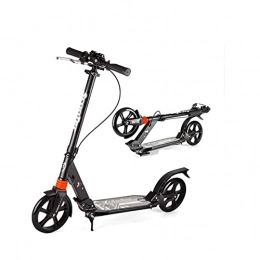 JINPENGRAN Scooter JINPENGRAN Scooters, folding scooters, adult scooters, scooters suitable for teenagers / children over 8 years old, with handbrake, non-electric shock absorber