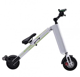 JL Electric Scooter JL Folding Electric Vehicle Scooter with 8 Inch Tires, Max Speed 20KM / h 20-25KM Long Range 250W Motor Double Wheel Electric Car Bicycle