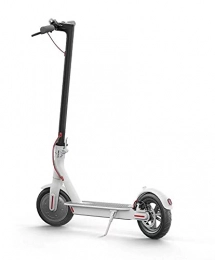 JUDIG Scooter JUDIG Ultra-light portable electric scooter for adults, 35 kilometers long distance, folding electric scooter, double safety brake, suitable for adults and children (white)