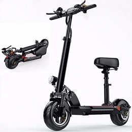 KKKKKK Electric Scooter, Folding Commuter Scooter, 48v500w Motor, 150km High Endurance, Front and Rear Dual Disc Brakes, 6.5cm Wide Anti-Explosive Tires, Anti-Theft Intelligent Control System