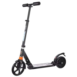 KUANDARMX Electric Scooter KUANDARMX Safety Electric Scooter, 10 km Long-Range, Up to 15 km / h with 8.0 inch Solid Rubber Tires, Portable and Folding E-Scooter for Adults and Teenagers gift