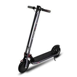 KUANDARMX Scooter KUANDARMX Safety Electric Scooter, 50 km Long-Range, 300w High Power Motor with 8.5 inch Solid Rubber Tires, Folding and Portable E-Scooter for Adults and Teenagers gift