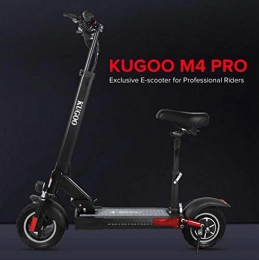 Kugoo M4PRO Portable E-Scooter, Folding Electric Scooter for Adults, 500W Motor,16Ah Battery, Maximum Speed 45km/h,10 Inch Tyre, Brake and Practical Headlights