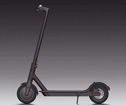 KUSAZ Scooter KUSAZ Adult electric scooter, collapsible city scooter, double brake system, air cushion, electric skateboard, portable, bicycle, mini motorcycle, LED taillight, 30 km mileage, black