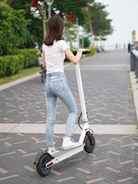 KUSAZ Electric Scooter KUSAZ Adult electric scooter, collapsible city scooter, lithium battery, double shock absorption, explosion-proof wheel, lantern, double brake system, 36V-w / 30-35km_36V