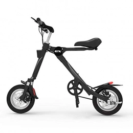 KUSAZ Scooter KUSAZ Adult electric scooter, collapsible city scooter, waterproof LCD instrument panel, double shock absorption, explosion-proof wheel, double brake system, 36V-P1_36V