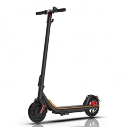 KUYUC Electric Scooter KUYUC Electric Scooter Folding for Adults Girls or Boys, Portable E-Scooter Lightweight with 8.5 inch Tire, 15MPH, Up to 18Miles, 350W Motor, Max Load 250lbs (Color : Black)