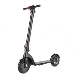 KUYUC Electric Scooter KUYUC Electric Scooter Folding for Adults, Portable E-Scooter Lightweight with 8.5 inch Tire, 19MPH, Up to 12Miles, Max Load 200lbs (Color : Black, Size : 20KM)