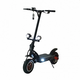 KXY Electric Scooter KXY Adult Electric Scooter, 10 Inch Off-road Tires, Foldable Electric Scooter, Electric Scooter Suitable for Teenagers, Men and Women