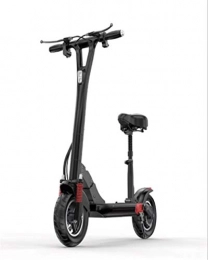 LaKoos Electric Scooter LaKoos Electric scooter with seat, 500W electric motor, 40 km cruising range, top speed 40 km / h, 10 inch tires, foldable adult moped