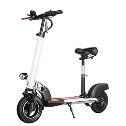 Leetianqi Scooter Leetianqi Electric Folding Scooter Adults, With comfortable seats Max Speed Up To 50 Km / h And Endurance Of 50 Km