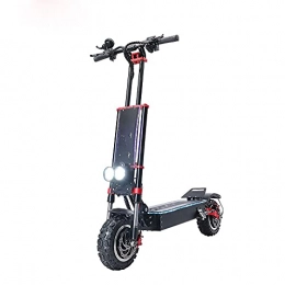 LFDZSW Electric Scooter LFDZSW 5600w 11inch 5600w Super Powerful E Scooter Foldable Off Road Tire Electric Scooter