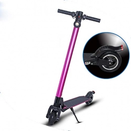 LFLDZ Scooter LFLDZ Electric Scooter, 36V7.8AH Battery Life 25-30 Km Double Shock Absorption 6 Inch Aluminum Alloy Folding Scooter Two Wheels, Pink