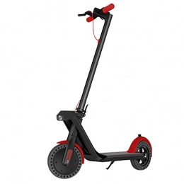 LGJ1201 Scooter LGJ1201 800W Electric Scooter Adult Foldable Electric Scooter 2 Speed Modes APP Control 9 Inch Wheel LCD Display Outdoor Escooter, Lasting Battery Up To 70km(Color:Black red)
