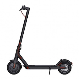 LJJLJJ Scooter LJJLJJ Foldable Electric Scooter, 350W Motor, Foldable Handle, 25 (Km / H), Rechargeable, Suitable For Young Adult Students, Black, 7.8Ah