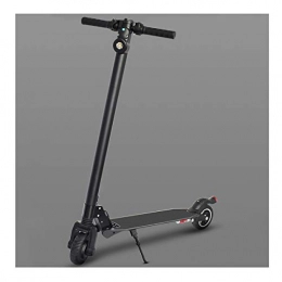 LJP Electric Scooter LJP Electric Folding Scooter E-kick Scooters For Adults Easy To Carry Black Up To 13-15 KM Range 24V 6.6AH Battery 6 Inch Tires
