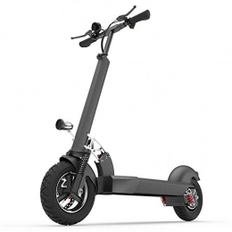 LUO Scooter LUO Electric Scooter Adult, Folding 10 inch 1000W Load 200Kg Max Speed 55Kph Driving Range 50-60Km Suitable for Street Commute Countryside Travel, Withoutseat
