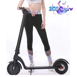 LUO Electric Scooter LUO Off Road Kick Scooters 12 Ah 10Ah Battery Removable 8.5 inch 10 inch 700W Motor Foldable Electric Scooter, Black-8.5Inchvacuumtire, Black