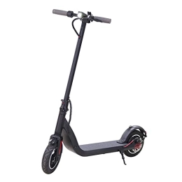 LuvTour Scooter LuvTour Electric Scooter 25Km / h Foldable E-Scooter for Adult 28Km Long Range - 10" Fat Tires - 350W Motor 7.5Ah Battery - Double Brakes - Front and Rear Lights - LED Display - Max. Load 125Kg