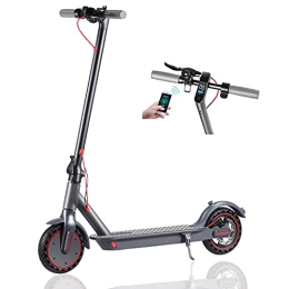LuvTour Scooter LuvTour Electric Scooter AX01 APP Edition - [10.4Ah Capacity Battery] - Foldable - 350W Motor - 15.5mph 18.64 Mile Range Disc Brakes UK Spec with APP Control Battery E-Scooter For adults & Teenagers