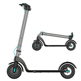 LYABANG Electric Scooter, 350W Urban Commuter Folding E-Bike, Lightweight Outdoor Kick E-Scooters with Rechargeable Lithium Battery, for Adults And Kids,Gray