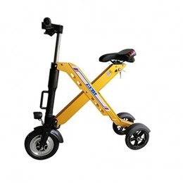 LZHYA Commuting Electric Kick Scooter, Electric Scooter, Adult E-Scooter for Commuter, Ultra Electric Scooter, Foldable Lightweight, 4 Hours Charging Battery Life 35-40km (YELLOW)