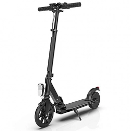 M/P Scooter M / P Adult Electric Scooter with 3 Seconds Easy-Folding System Folding Adjustable Kick Scooter with Disc Brake Smooth Ride Commuter Scooter Best Gift for Christmas Unisex (Black)