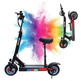 IENYRID Scooter M4 PRO Electric Scooter, 500W Motor 10" Exclusive E-Scooter with Foldable Strong Body Structure Dual Suspension System 3 Gear Speed Kick Scooters for Professional Riders, Adults(Black)