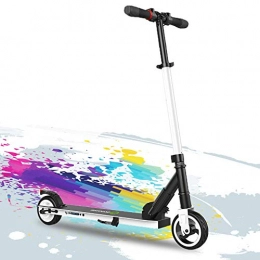 MJK Electric Scooter MJK Waterproof S1 Electric Scooters Folding Kids E-Scooter 250 W, up to 23 km / h, 3 Adjustable Height for Children White